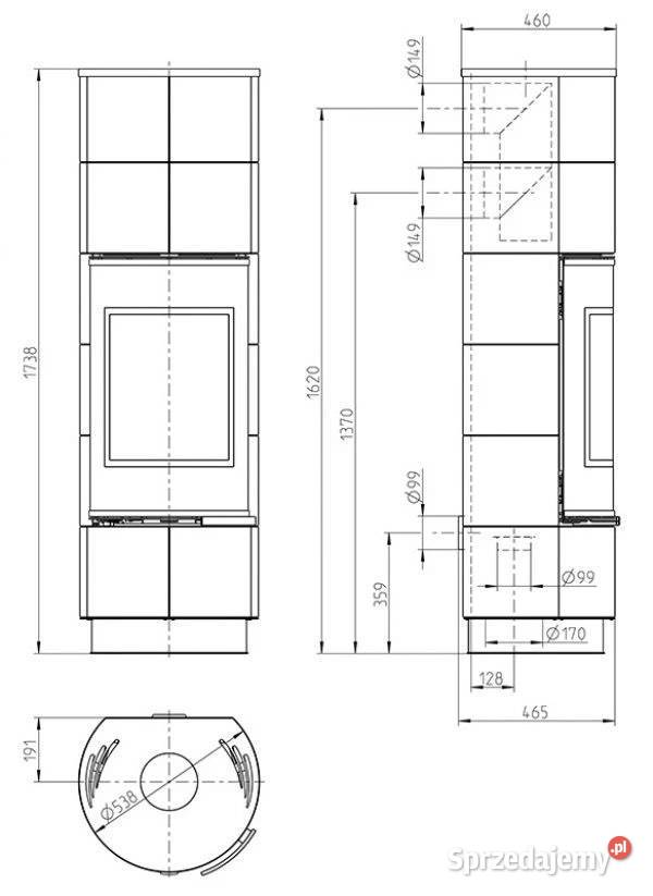 Thorma Delia standard kamień Serpentino Sandomierz