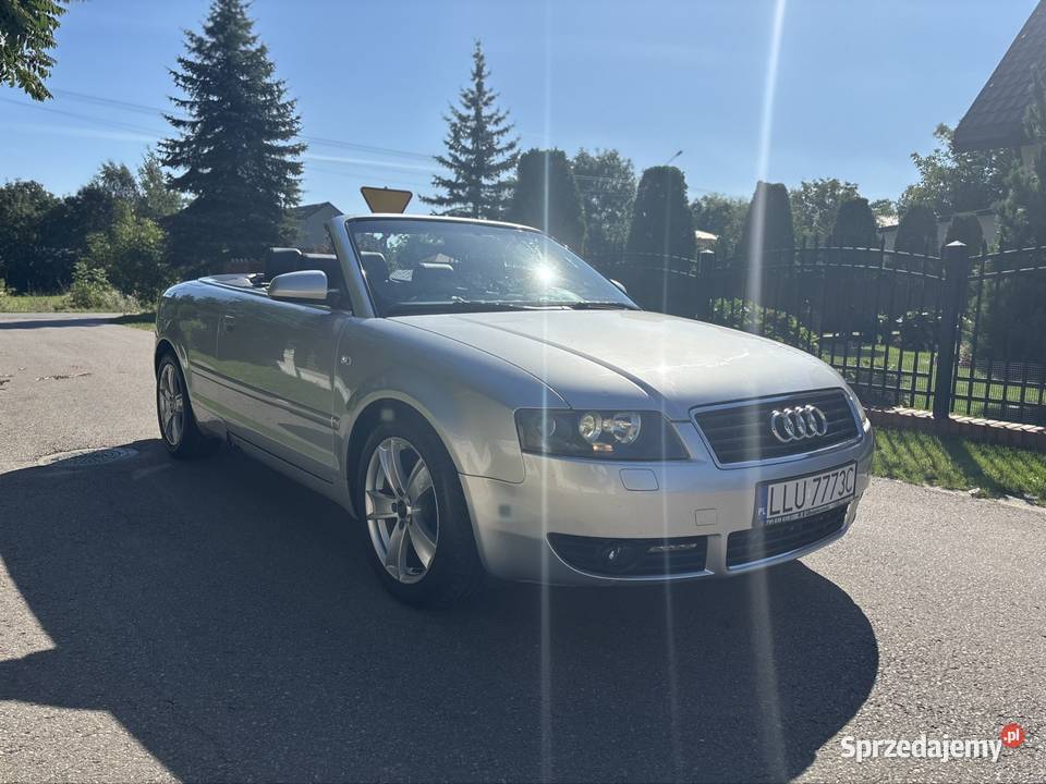 Audi A4 Cabrio 30 V6 Zamiana lubelskie Adamów sprzedam