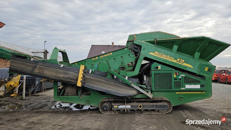 Przesiewacz McCloskey R70 16 ton 3 frakcje Sochaczew