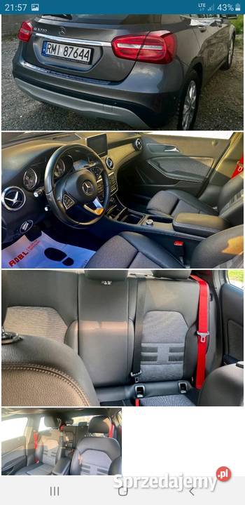 Mercedes Benz GLA Rok produkcji 2015 Stary Sącz