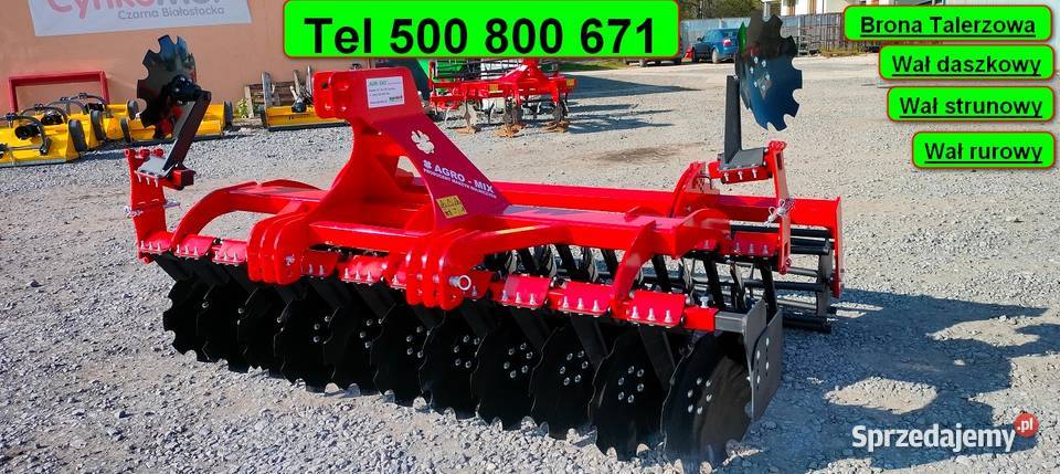 Brona Talerzowa Agregat 25m 27m 30m Gostyń