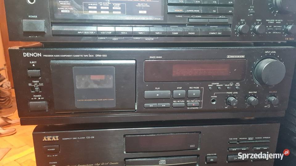 Denon Technics Pioneer Sony Kenwood Sanyo Sharp świętokrzyskie sprzedam
