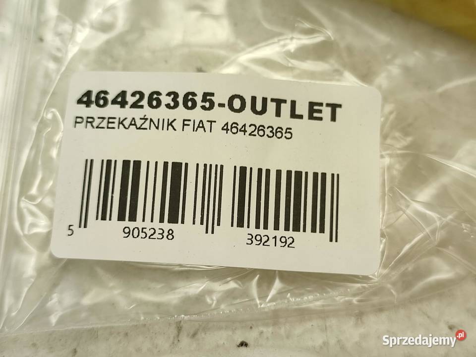 PRZEKAŹNIK 12V FIAT SIENA 20022012 ORYGINALNY Przekaźniki Motoryzacja lubelskie