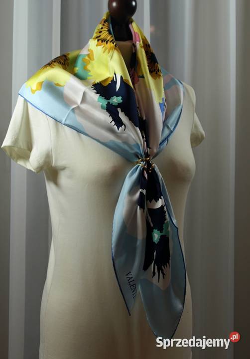 Valentino apaszka jedwabna 9090 mazowieckie Kolonia Piaski sprzedam