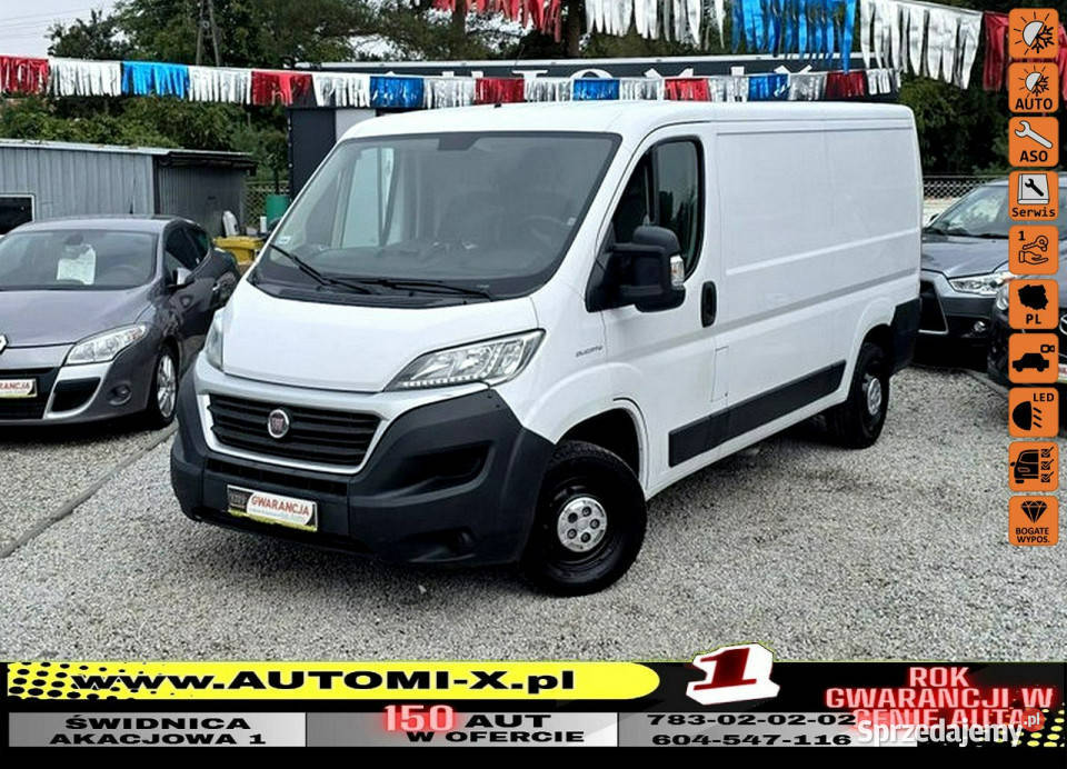 Fiat Ducato L2H1 130 Salon 1 wł BEZ AD BLUE Świdnica