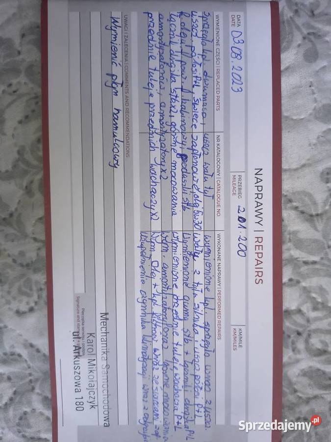 Ford mondeo salon Polski Siemiatycze