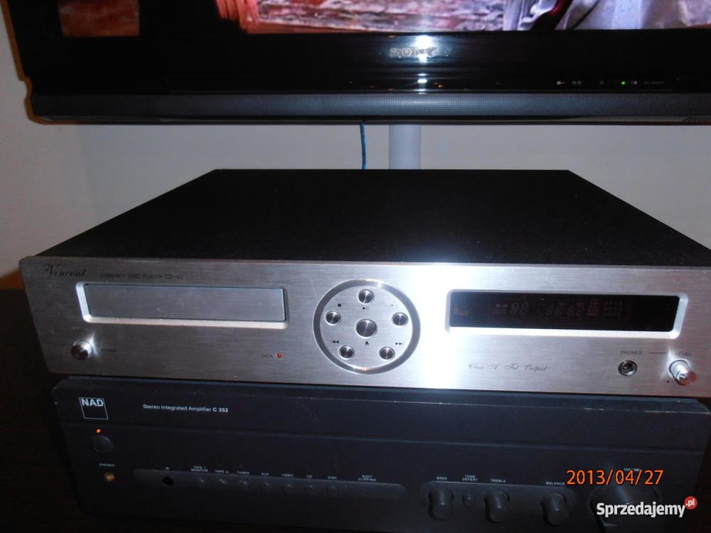 odtwarzacz cd VINCENT S2 Odtwarzacze CD i MD mazowieckie