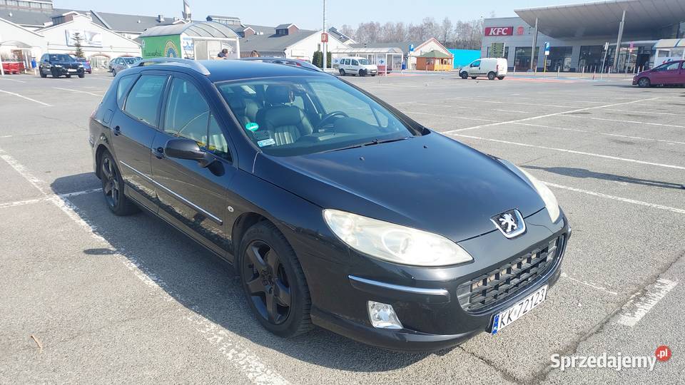 Peugeot 407 2006 30 LPG Automat Hak automatyczna Kraków