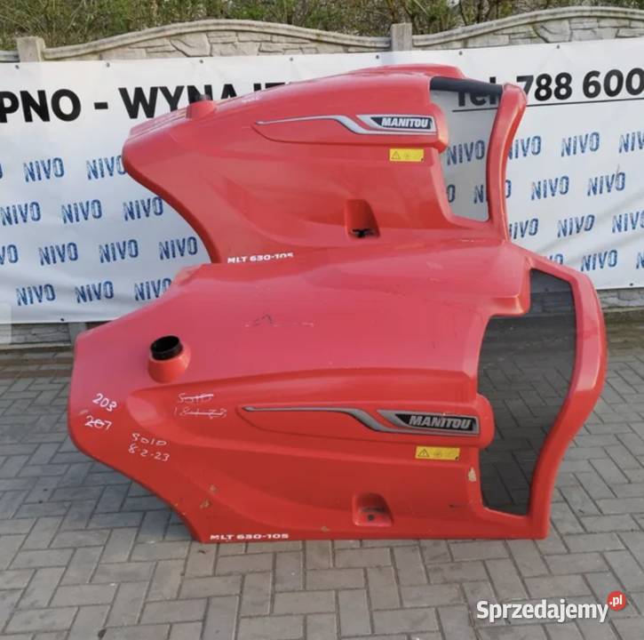 Maska pokrywa silnika Manitou MLT 630 105 Pozostałe sprzedam