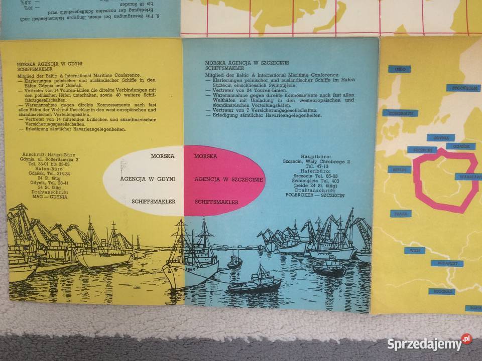 3477 Polskie Porty Gdańsk Szczecin Gdynia Antykwariat