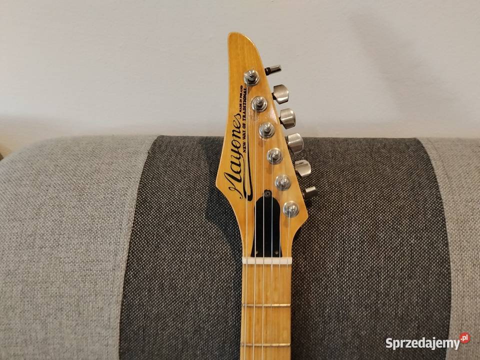 Sprzedam gitarę elektryczną Mayones Gitary i akcesoria Płońsk sprzedam
