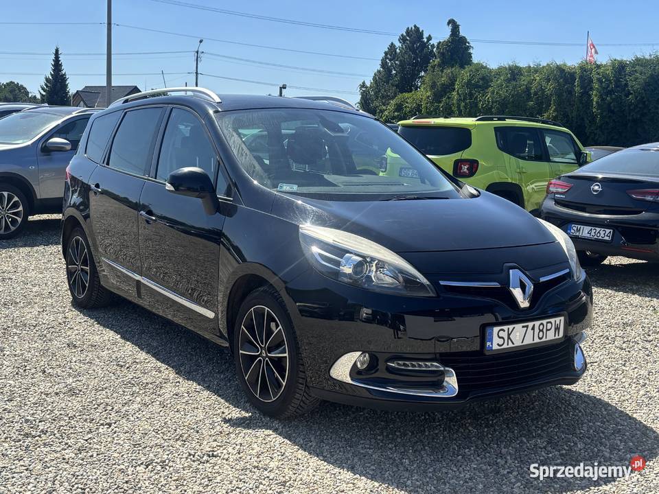Renault Scenic 2013 7osobowy Gwarancja Polski czarny Scenic Scenic Paniówki