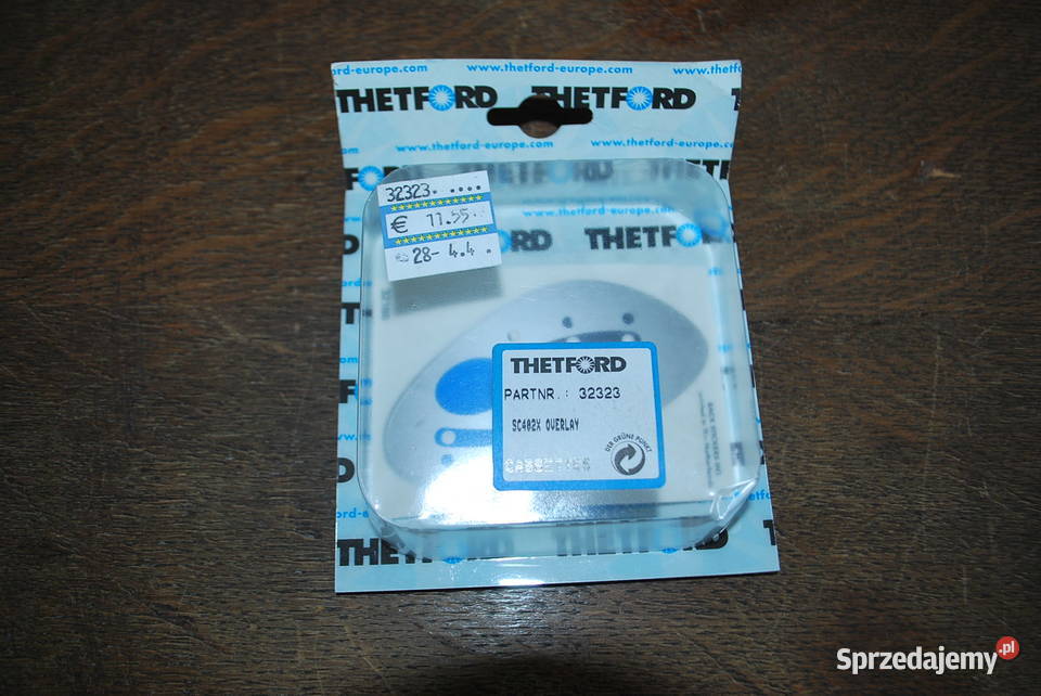 NAKLEJKA NA PANEL STERUJĄCY TOALETY THETFORD Pozostałe Grzebowilk