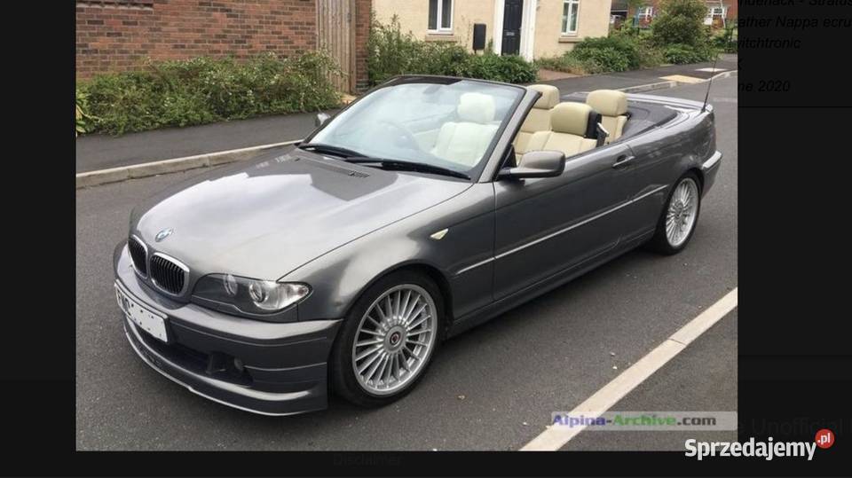 Zawieszenie BMW E46 Alpina B3 B3s amortyzatory i Sobin