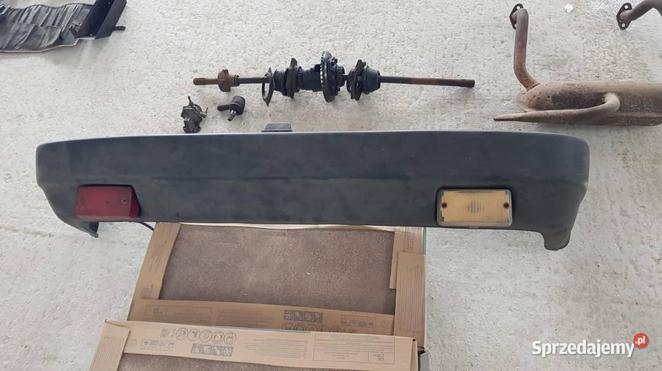 Zderzak tyl Fiat 126p Zderzaki łódzkie Białaczów