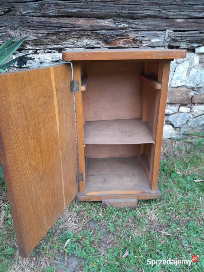 Stara szafka zabytek retro antyk do renowacji Dąbrowa Górnicza