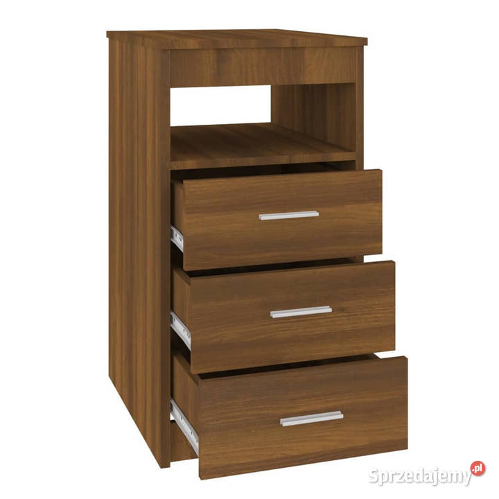 Komoda brązowy dąb 40x50x76 materiał Warszawa sprzedam