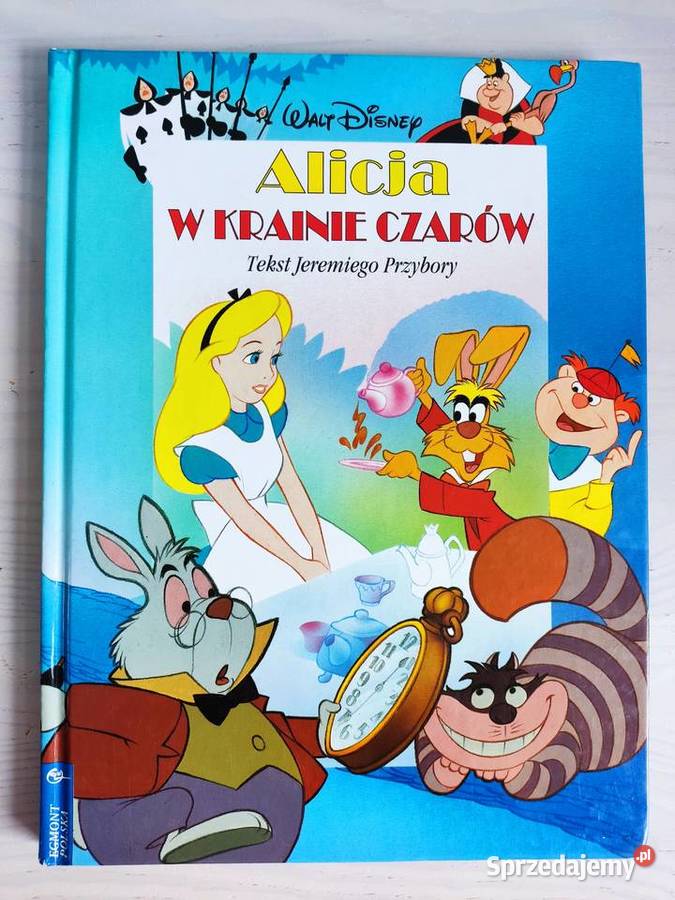 Książka bajka Alicja w Krainie Czarów Walt Głuchołazy