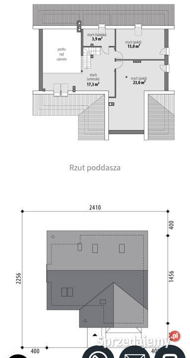 Projekt domu Kalina II domy Bytów