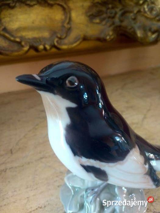 Przepiękny Ptaszek porcelanowy BG Royal Gdańsk sprzedam