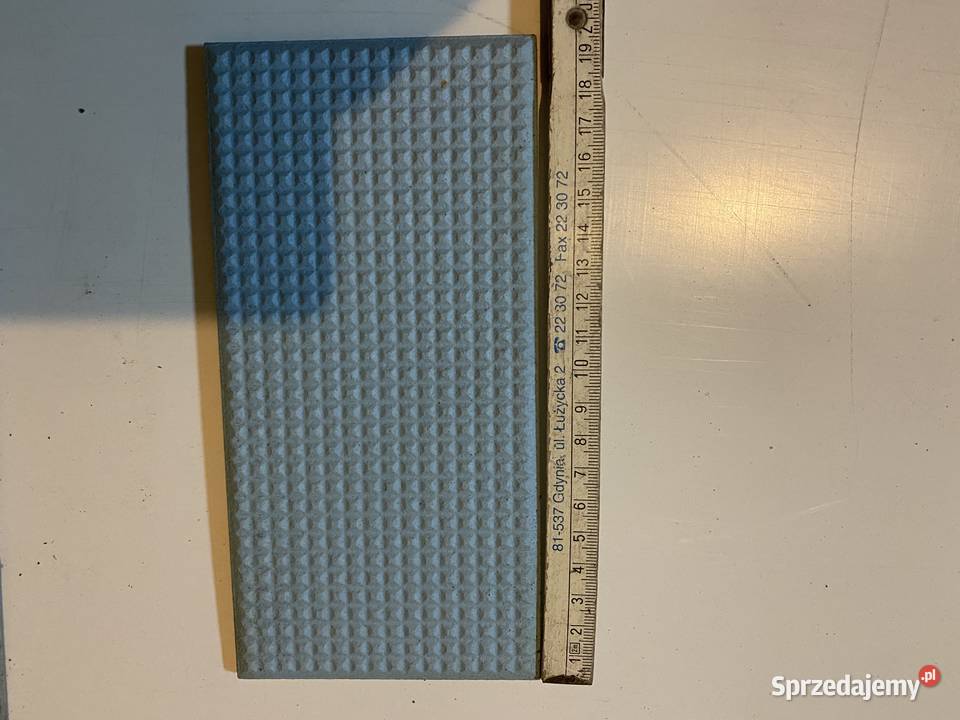 Płytki antypoślizgowe jasno niebieskie 20x10 gr zewnętrzne Ściany i elewacje