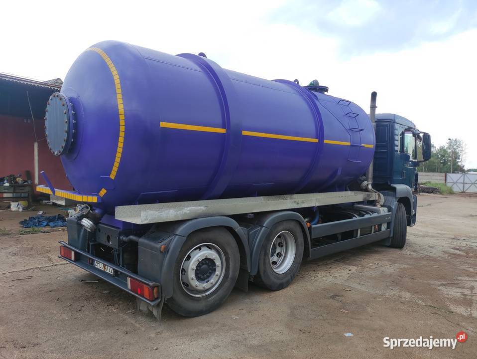 Man TGS 6x2 Asenizacyjny Specjalny 185m3 oś