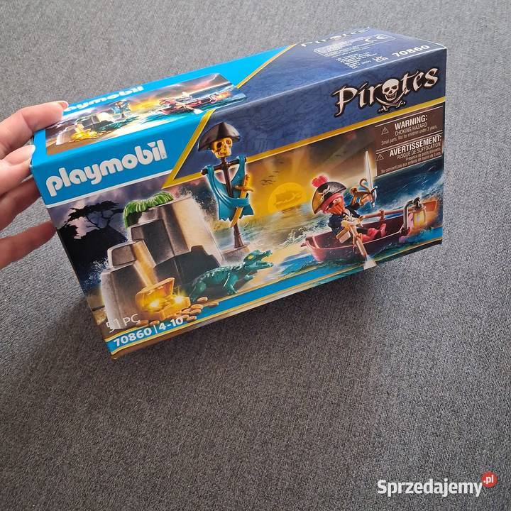 Playmobil klocki wiek 410 lat wyspa piratów podkarpackie Rzeszów