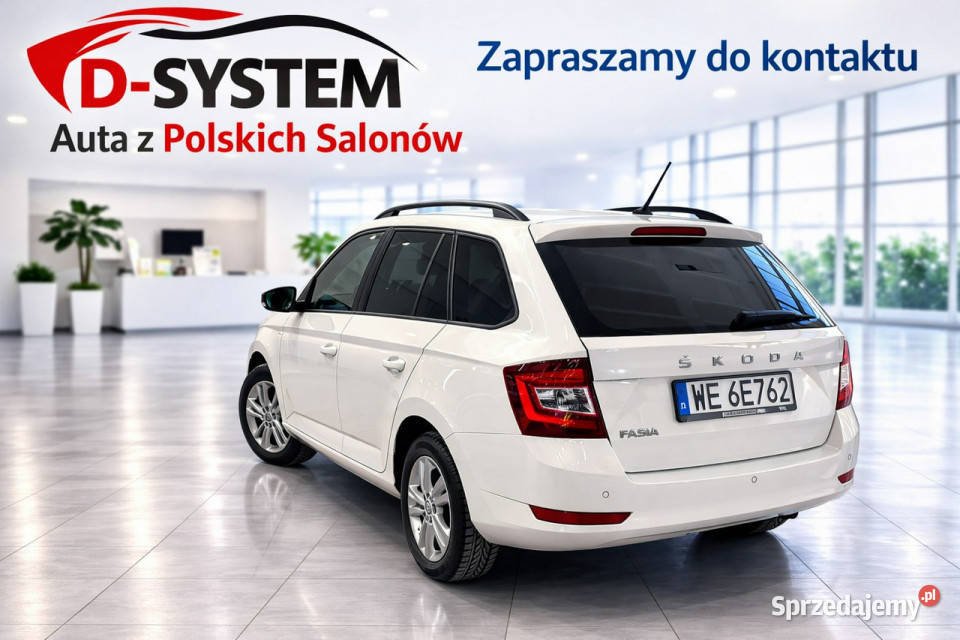 Skoda Fabia van 2022r LONG Furgon fvat vat 1 autoalarm podlaskie Białystok