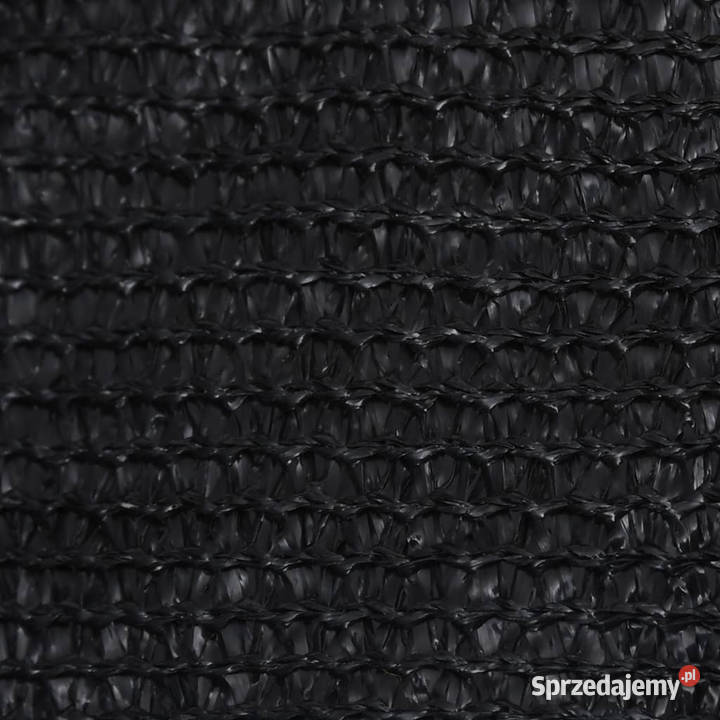 Żagiel przeciwsłoneczny 160 gm czarny 3x5 m HDPE Warszawa