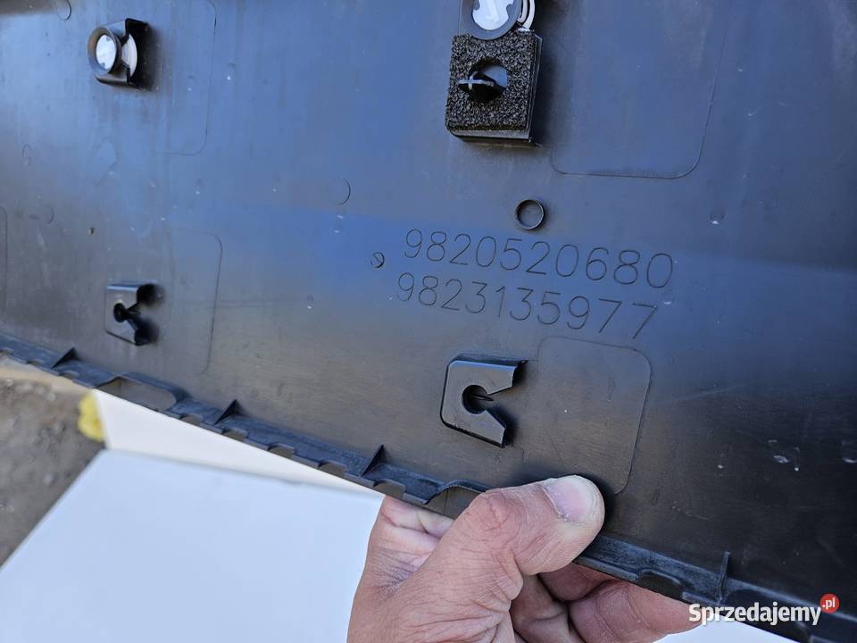 PEUGEOT RIFTER LISTWA DRZWI LEWY TYŁ LEWA TYLNA Listwy i nakładki Motoryzacja Międzychód sprzedam