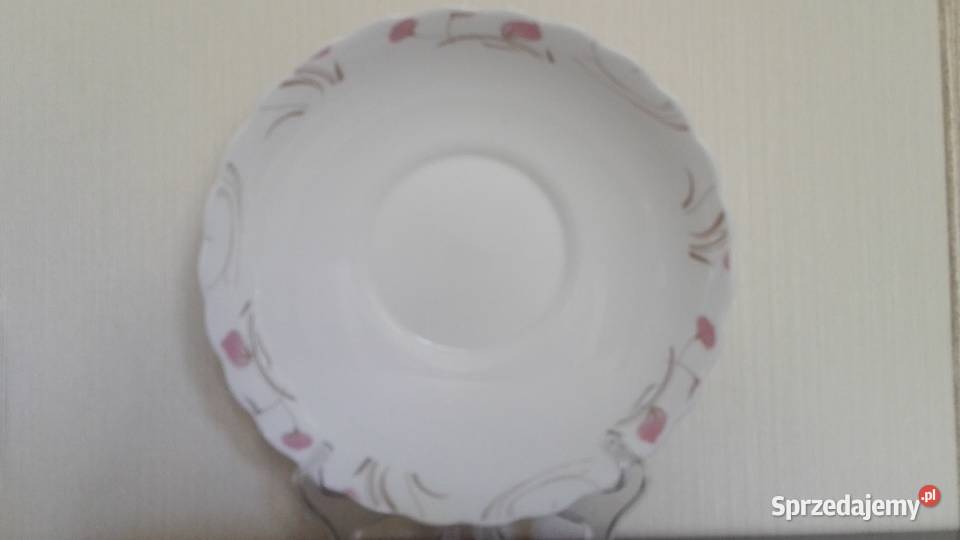 Salaterka porcelanowa duża 255 biały Warpechy Stare