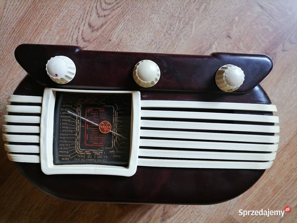 Stare radio lampowe z lat 50 tych Sprawne małopolskie