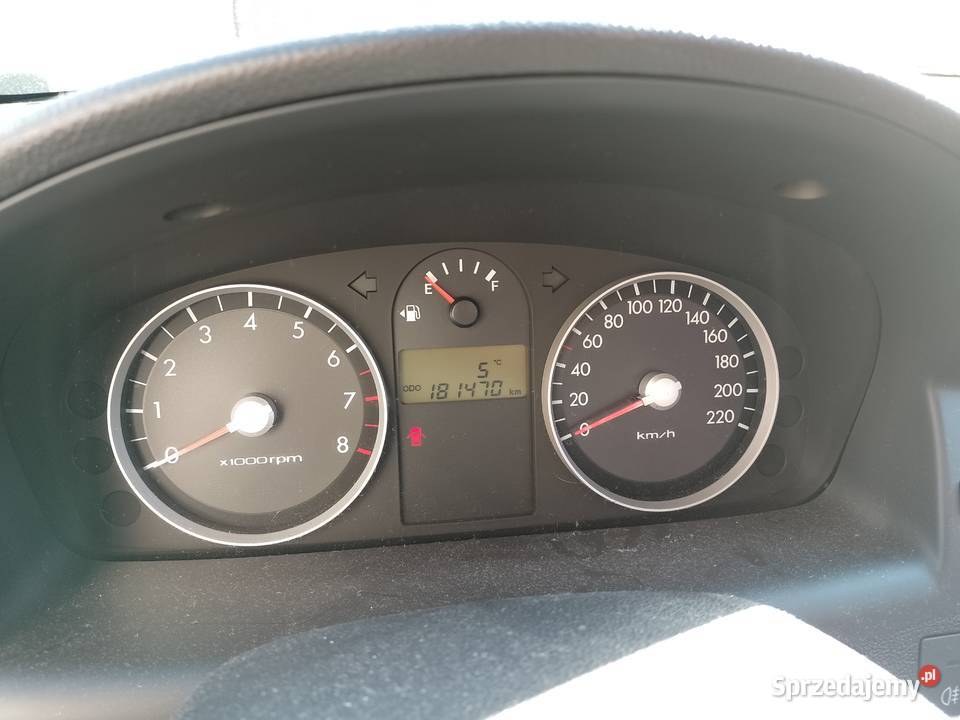 Hyundai Getz 14 2008r benzyna klimatyzacja 181500km Strzegocice