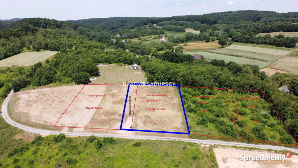 sprzedaży gruntu 1800m2 Mników