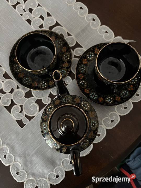 Piękny zestaw wiktoriański Żary