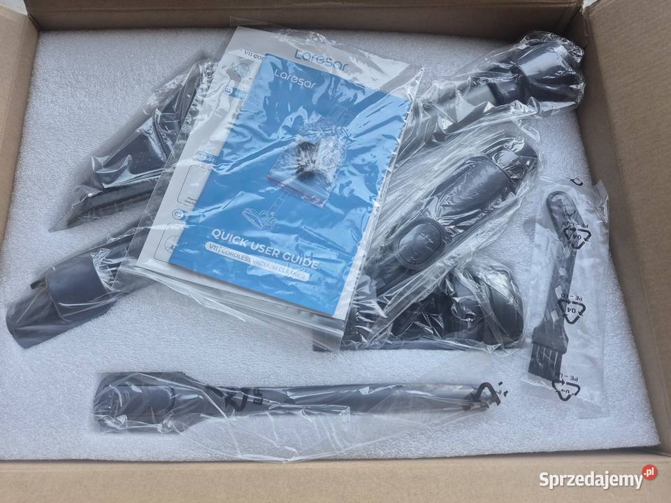 Odkurzacz przenośny Laresar V11 następca V7 i