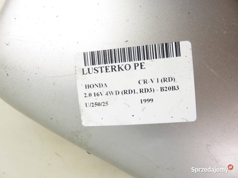 LUSTERKO PRAWE HONDA CRV I 3 PIN