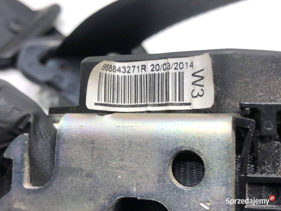 PAS BEZPIECZEŃSTWA PRAWY PRZÓD DACIA DOKKER sprzedam