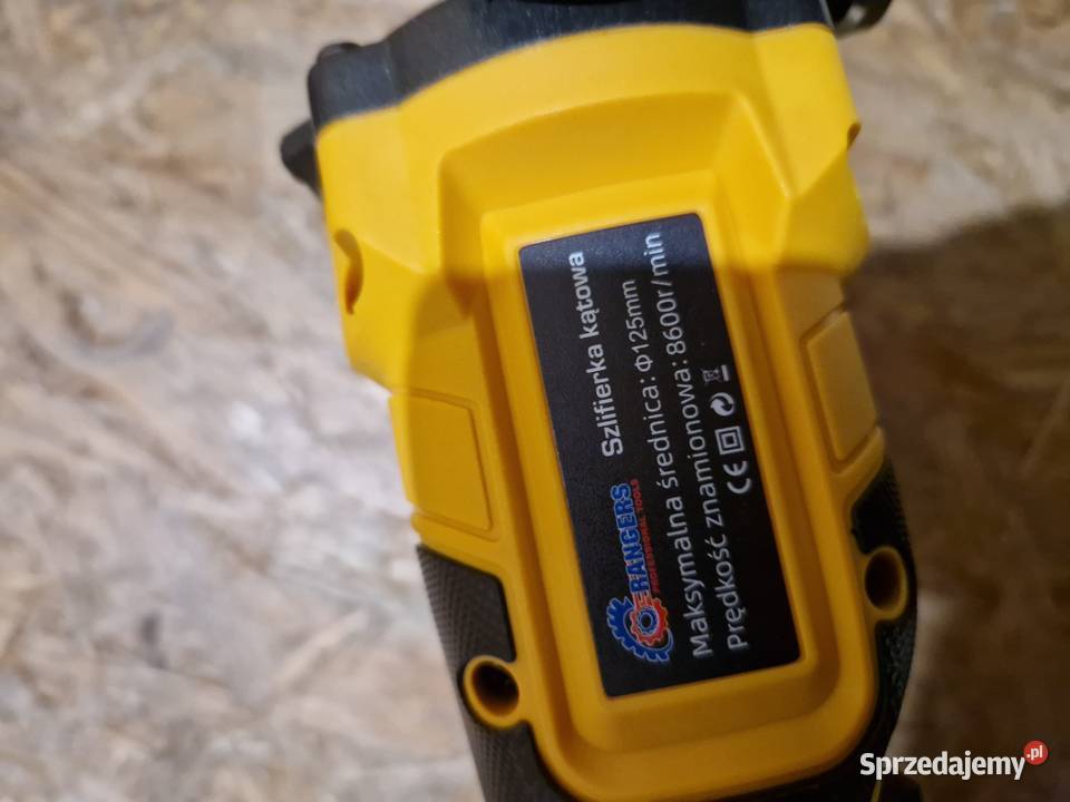 SZLIFIERKA KĄTOWA AKUMULATOROWA 48V40Ah wielkopolskie Głogowa sprzedam