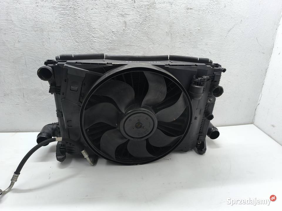 PAS PRZÓD CHŁODNICE WENTYLATOR KOMPLET MERCEDES osobowe