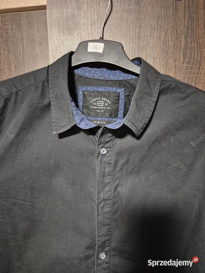 Czarna koszula meska