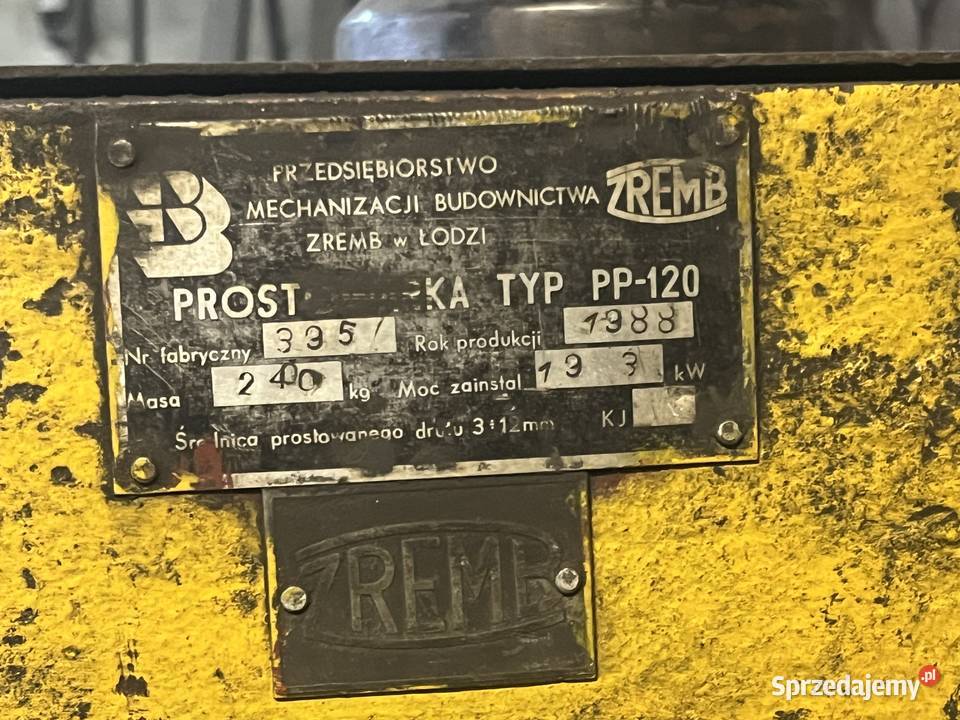 Prościarka Zremb PP120 Warszawa