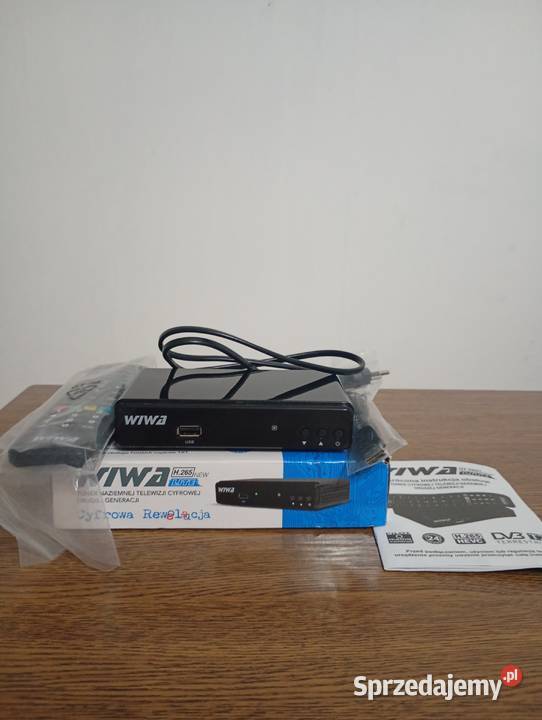 Dekoder DVBT 2 Antena Mistral Radom