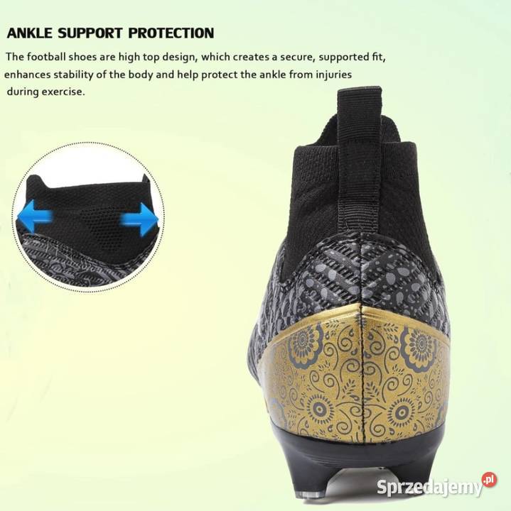 Buty piłkarskieKorkiLanki Męskie Czarnedo gry na Domaszczyn sprzedam