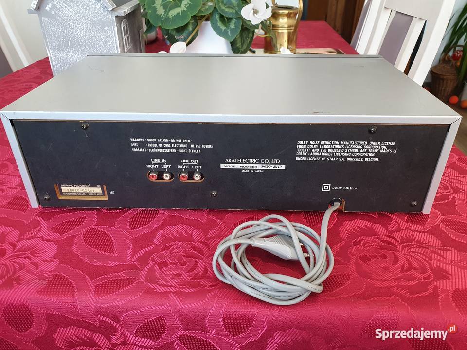 Magnetofon deck Akai HXA2 Kępice sprzedam