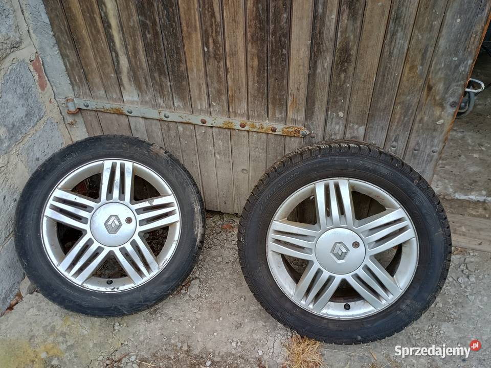 Felgi aluminiowe Renault 4x100 opony zimowe Izdebki