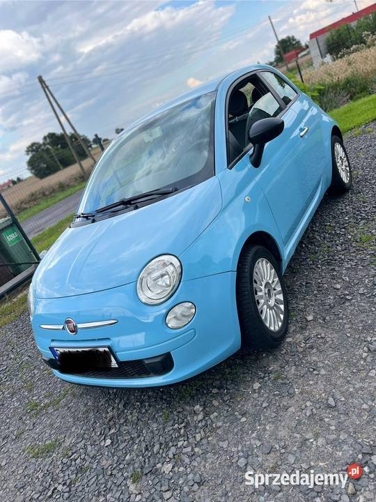 Fiat 500 12 Benzyna 2012r Z Niemiec Do opłat 149 sprowadzony 500