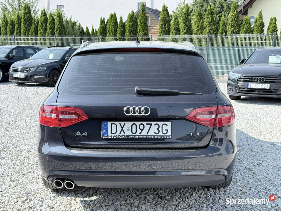 Audi A4 Avant 20 TDI 150 2015 skóry navi DVD z immobilizer A4 Wrocław