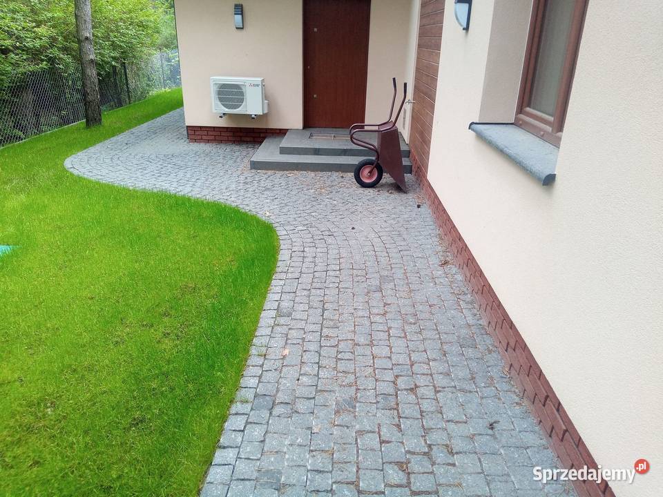 PROMOCJA Kostka Granitowa CZARNA ciętołupana na Marki