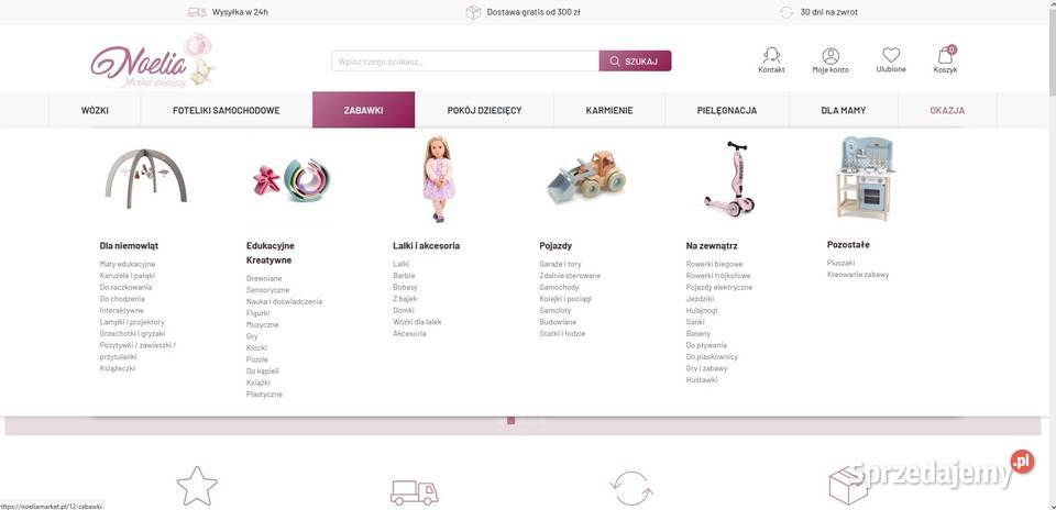 sprzedam sklep internetowy wozkowo fotelkiowy